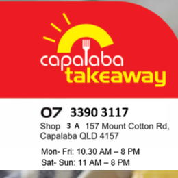 Capalaba Takeaway | Shop 3A/157 Mount Cotton Rd, Capalaba QLD 4157, Australia | Phone: (07) 3390 3117
