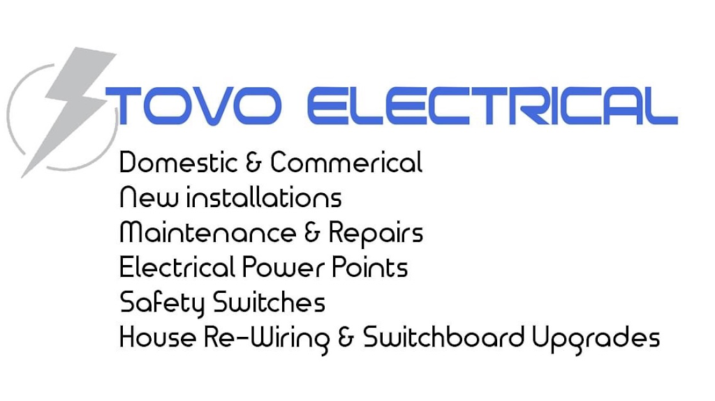 Tovo Electrical | Reynella SA 5161, Australia | Phone: 0429 200 968
