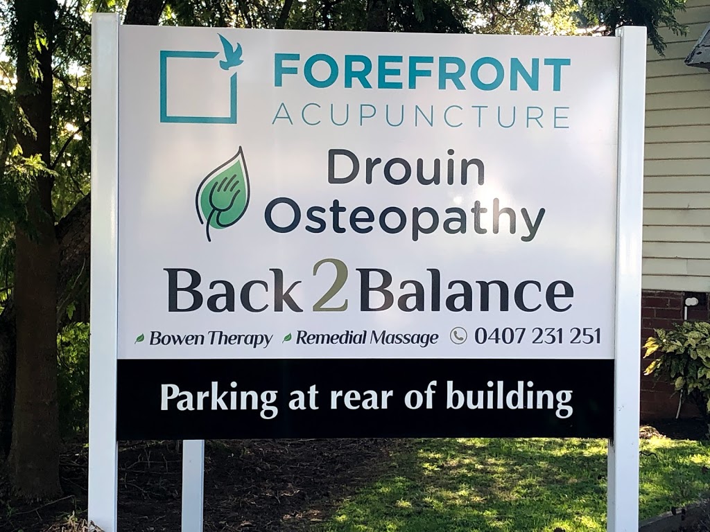 Drouin Osteopathy | health | 171 Princes Way, Drouin VIC 3818, Australia | 0448408104 OR +61 448 408 104