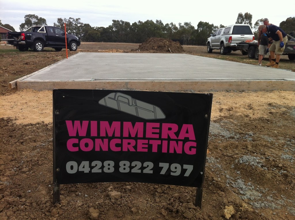 Wimmera Concreting | 651 Three Bridges Rd, Haven VIC 3401, Australia | Phone: 0428 822 797