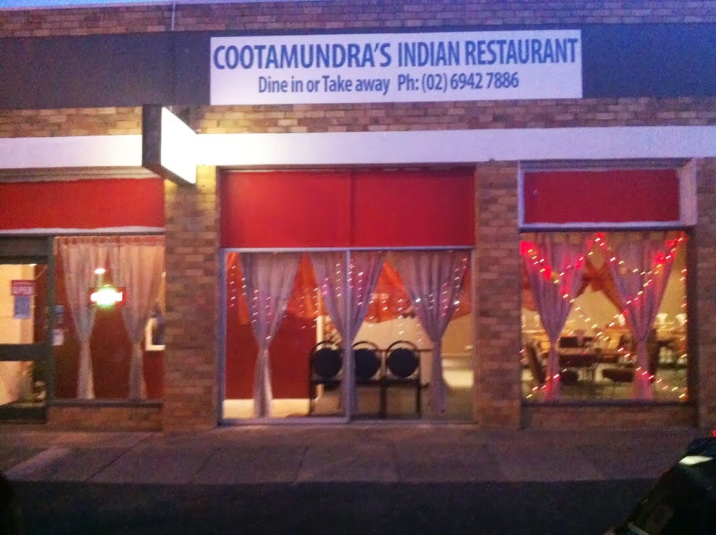 Cootamundras Indian Restaurant | restaurant | 24A Bourke St, Cootamundra NSW 2590, Australia | 0269427886 OR +61 2 6942 7886