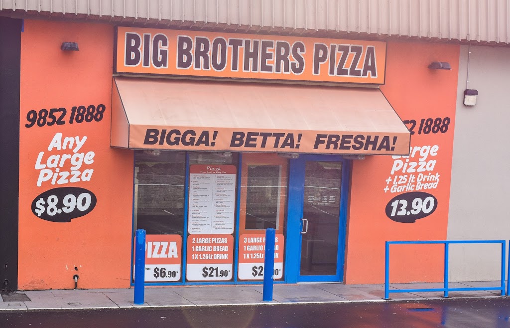 Big Brothers Pizza BULLEEN | 30c/79-109 Manningham Rd, Bulleen VIC 3105, Australia | Phone: (03) 9852 1888