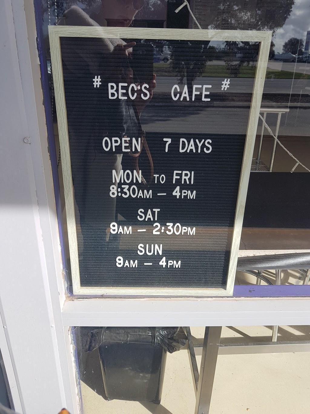 Becs Cafe Dublin | 9A Old Port Wakefield Rd, Dublin SA 5501, Australia | Phone: (08) 8529 2565