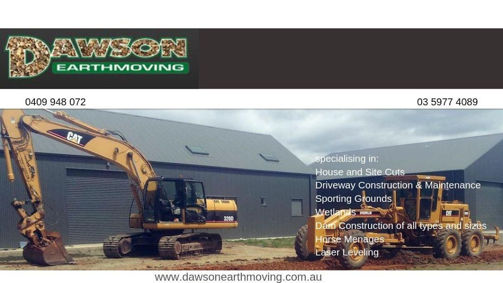 Dawson Earthmoving | general contractor | 13 Dandenong-Hastings Rd, Tyabb VIC 3913, Australia | 0409948072 OR +61 409 948 072