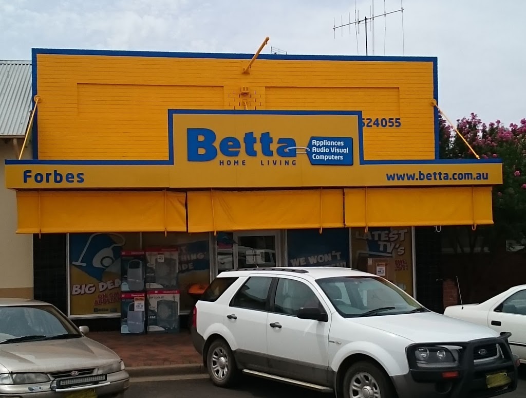 Betta Home Living Forbes - Furniture, Bedding & Electrical Appli | electronics store | 165 Lachlan St, Forbes NSW 2871, Australia | 0268524055 OR +61 2 6852 4055