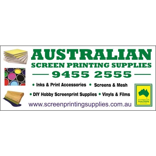 Australian Screen Printing Supplies | 3/14 Bannick Ct, Canning Vale WA 6155, Australia | Phone: (08) 9455 2555