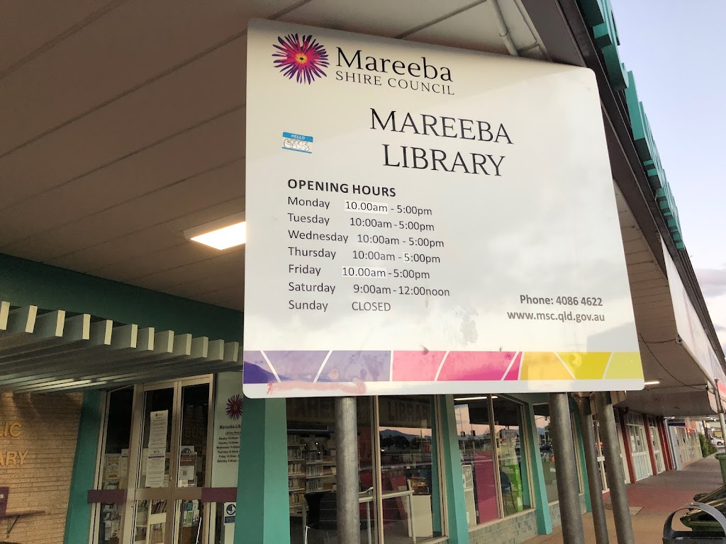 Mareeba Shire Council Library | 43 Anzac Ave, Mareeba QLD 4880, Australia | Phone: (07) 4086 4622