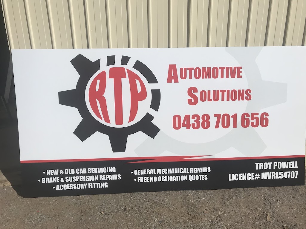 RTP Automotive Solutions | car repair | 495 Crystal St, Broken Hill NSW 2880, Australia | 0438701656 OR +61 438 701 656