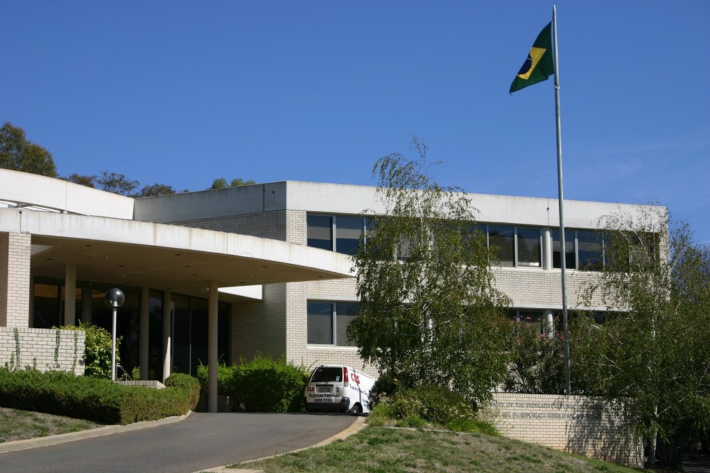 Embassy of Brazil in Canberra | embassy | 19 Forster Cres, Yarralumla ACT 2600, Australia | 0262732372 OR +61 2 6273 2372