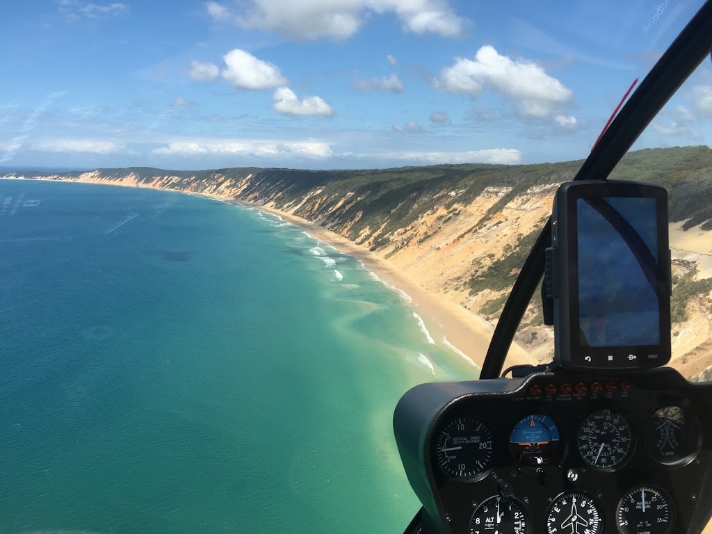 Rainbow Beach Helicopters | travel agency | Inskip Ave, Rainbow Beach QLD 4581, Australia | 0448883442 OR +61 448 883 442