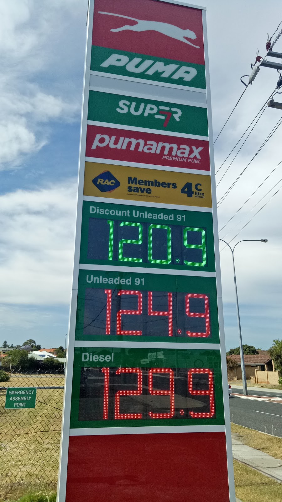 rac fuel discount puma