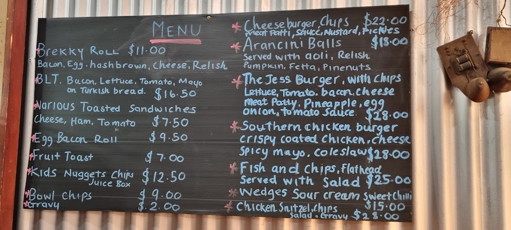 Walhallas Goods Shed Cafe | 2 Main Rd, Walhalla VIC 3825, Australia | Phone: 0438 187 288