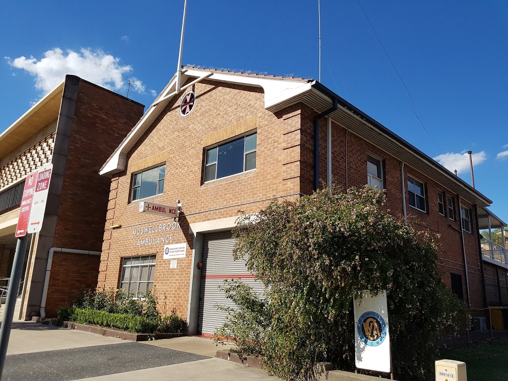 Muswellbrook Ambulance Station | health | 4 Market St, Muswellbrook NSW 2333, Australia