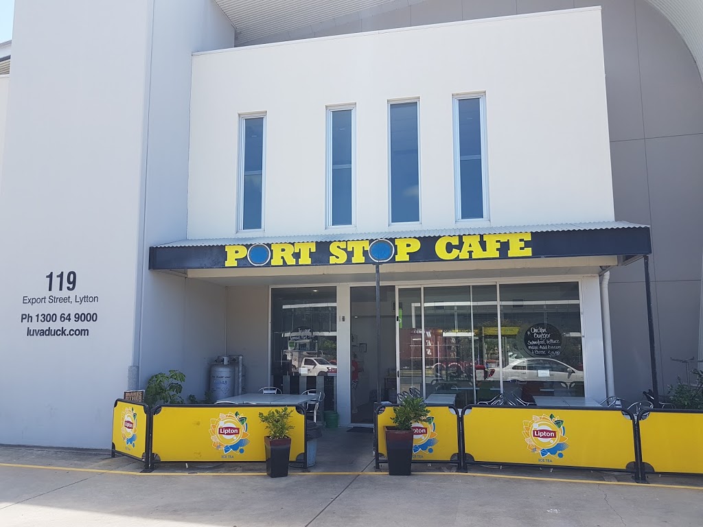 Port Stop Cafe | cafe | 119 Export St, Lytton QLD 4178, Australia | 0733487868 OR +61 7 3348 7868