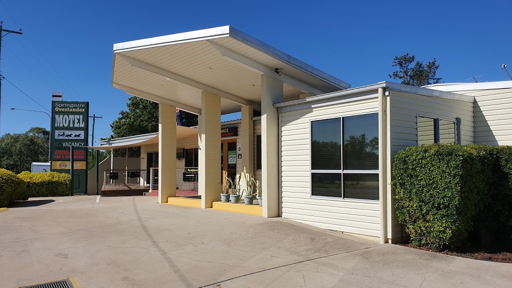 Springsure Overlander Motel | 10 Eclipse St, Springsure QLD 4722, Australia | Phone: (07) 4984 1888