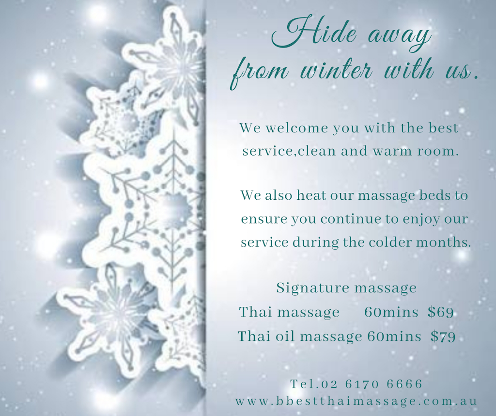 B Best Thai Massage | spa | Shop Number:, 5/56 Abena Ave, Crace ACT 2911, Australia | 0479161706 OR +61 479 161 706