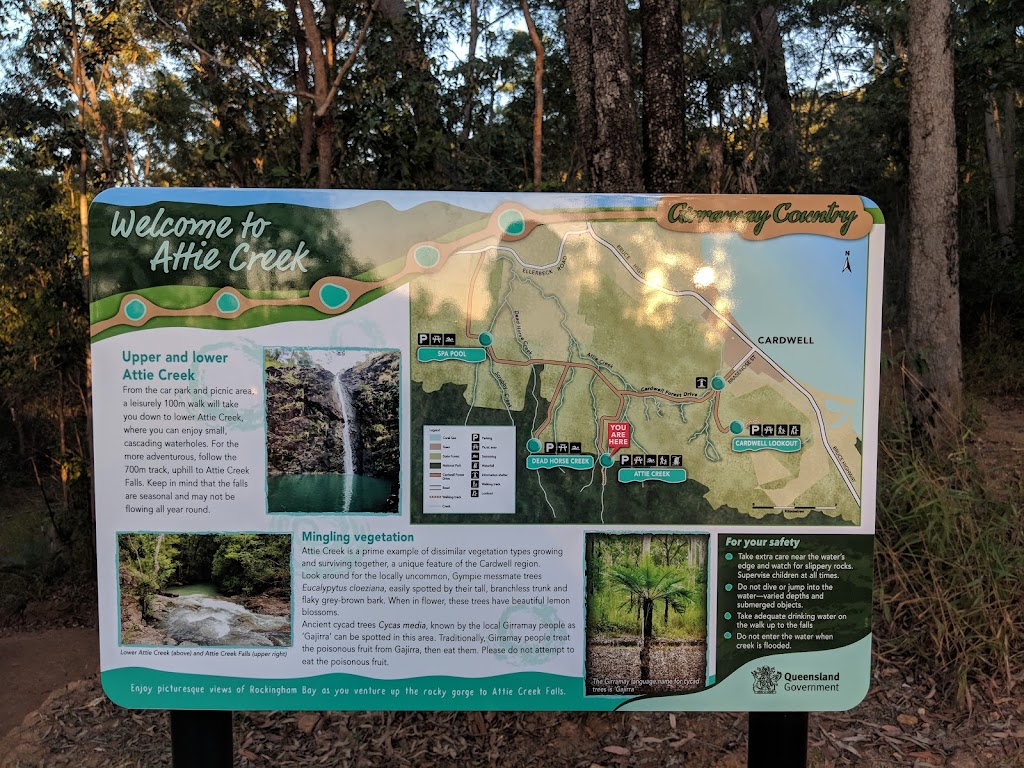 Attie Creek Picnic | Cardwell QLD 4849, Australia | Phone: (07) 4066 2412