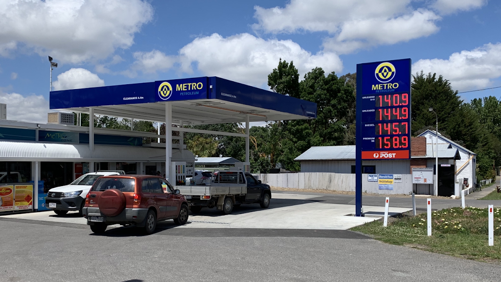 Metro Petroleum Taradale | gas station | 124 High St, Taradale VIC 3447, Australia | 0354232805 OR +61 3 5423 2805