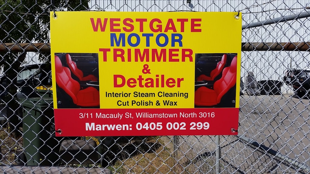 Westgate motor trimmer and detailing | car wash | 3 / 11 Macaulay Street Williamstown North, Williamstown VIC 3016, Australia | 0405002299 OR +61 405 002 299