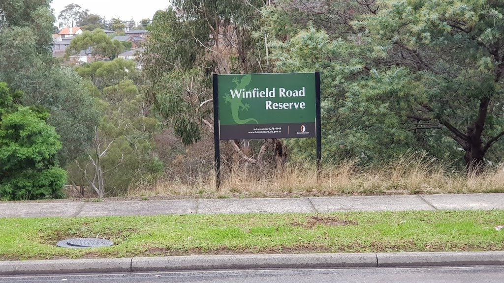 Winfield Reserve | park | 140-116 Winfield Rd, Balwyn North VIC 3104, Australia