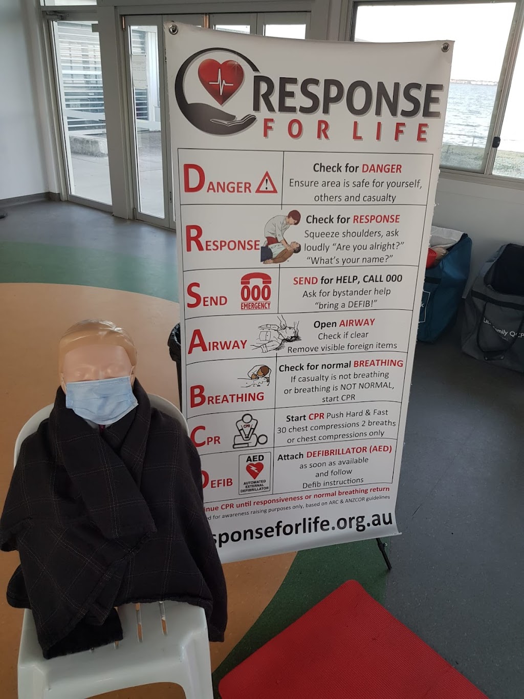 First Aid Training Response For Life | 274 The Grand Parade, 247X+Q4, Ramsgate Beach NSW 2217, Australia | Phone: 0421 752 152