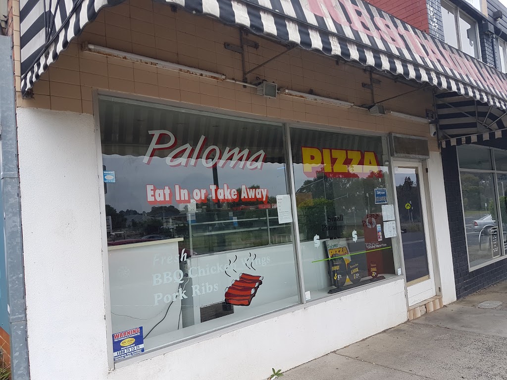 Paloma Pizza | restaurant | 1322 High St Rd, Wantirna South VIC 3152, Australia | 0398011746 OR +61 3 9801 1746