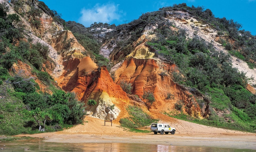Red Canyon | tourist attraction | Fraser Island Beach Track, Fraser Island QLD 4581, Australia | 137468 OR +61 137468