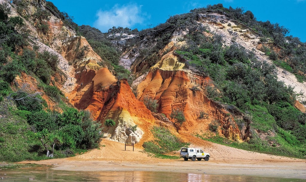 Red Canyon | Fraser Island Beach Track, Fraser Island QLD 4581, Australia | Phone: 13 74 68