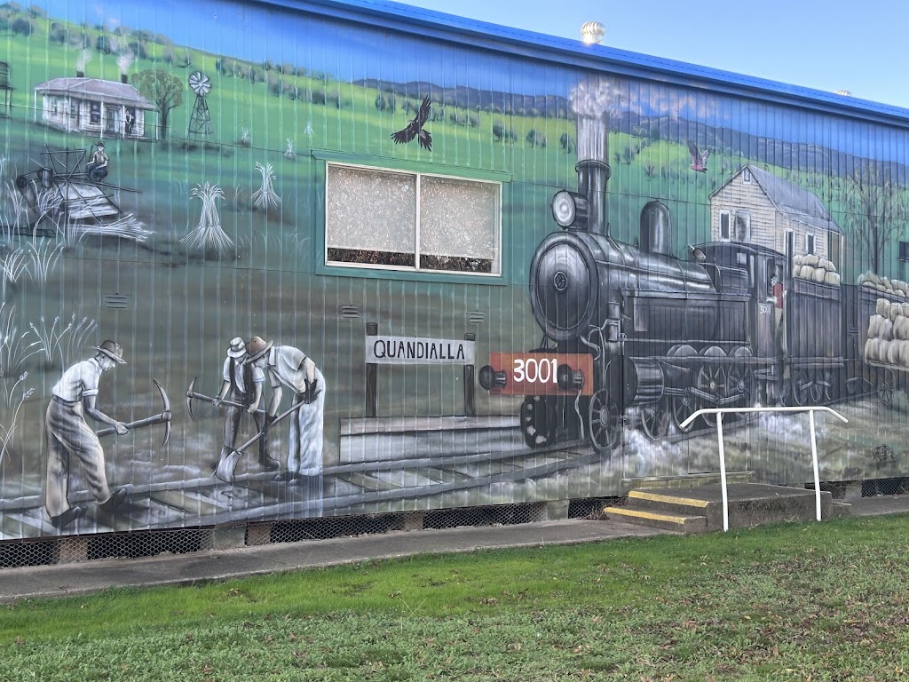 Quandialla Memorial Hall Mural | 12 Second St, Quandialla NSW 2721, Australia | Phone: (02) 6343 2059