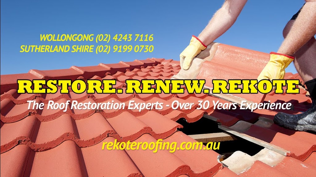 Rekote Roofing & Restorations | roofing contractor | Unit 3/5 Lady Penrhyn Dr, Unanderra NSW 2526, Australia | 0242638882 OR +61 2 4263 8882