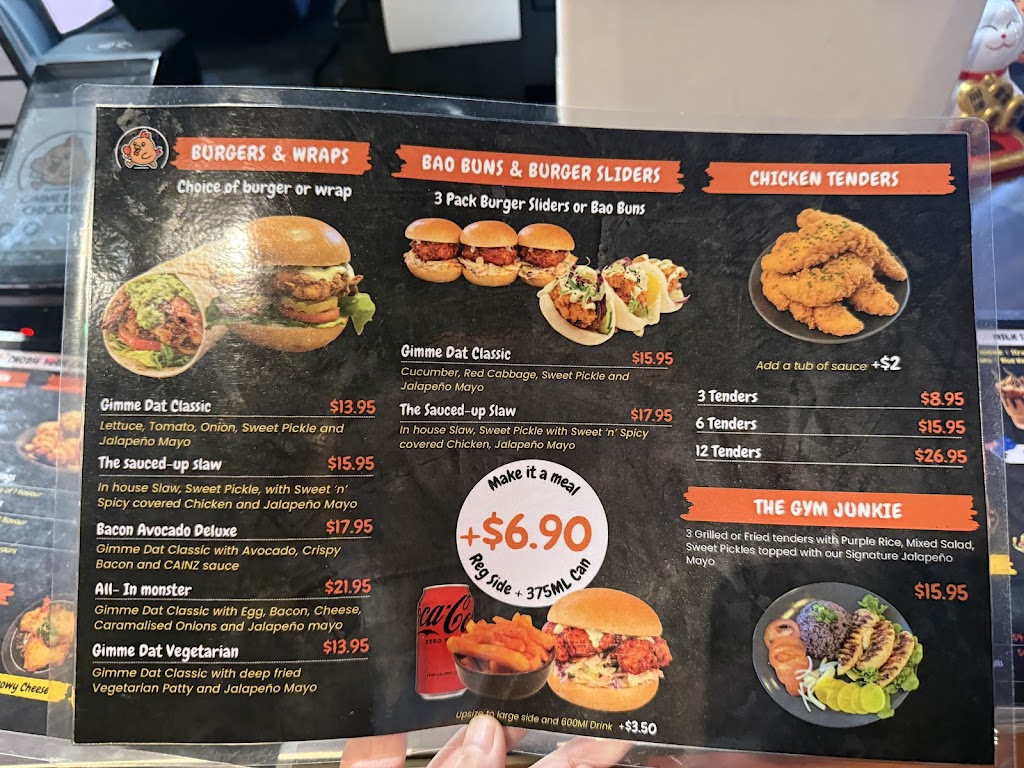 Gimme Dat Chicken | Unit 3/220 Chapel Rd, Keysborough VIC 3173, Australia | Phone: 0450 105 060