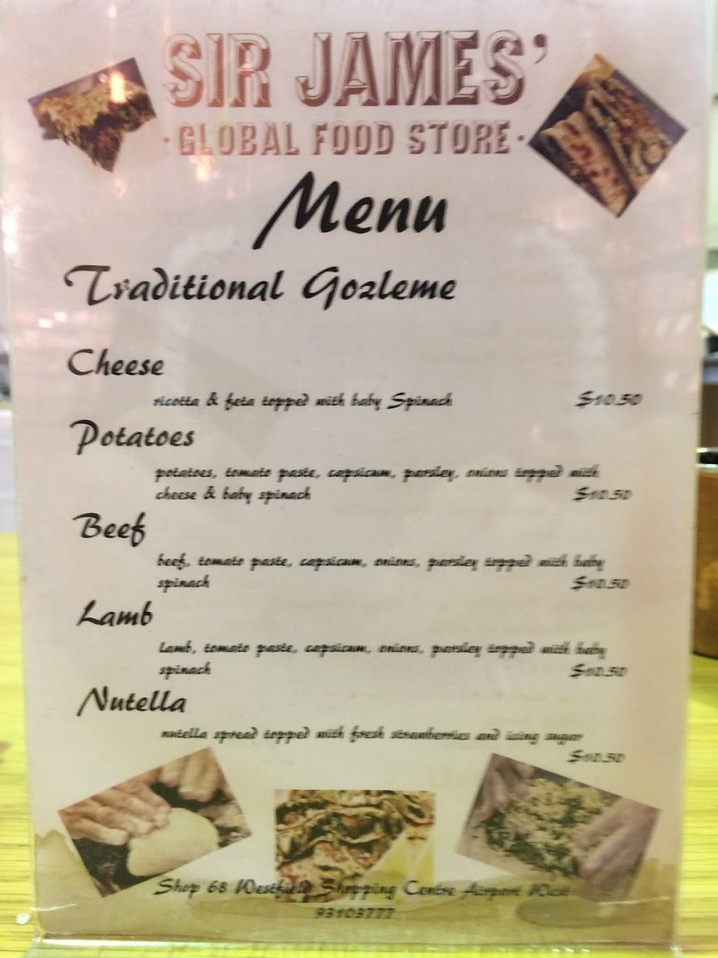 Sir James Global Food Store - Restaurant | 29-35 Louis St, Airport West VIC 3042, Australia