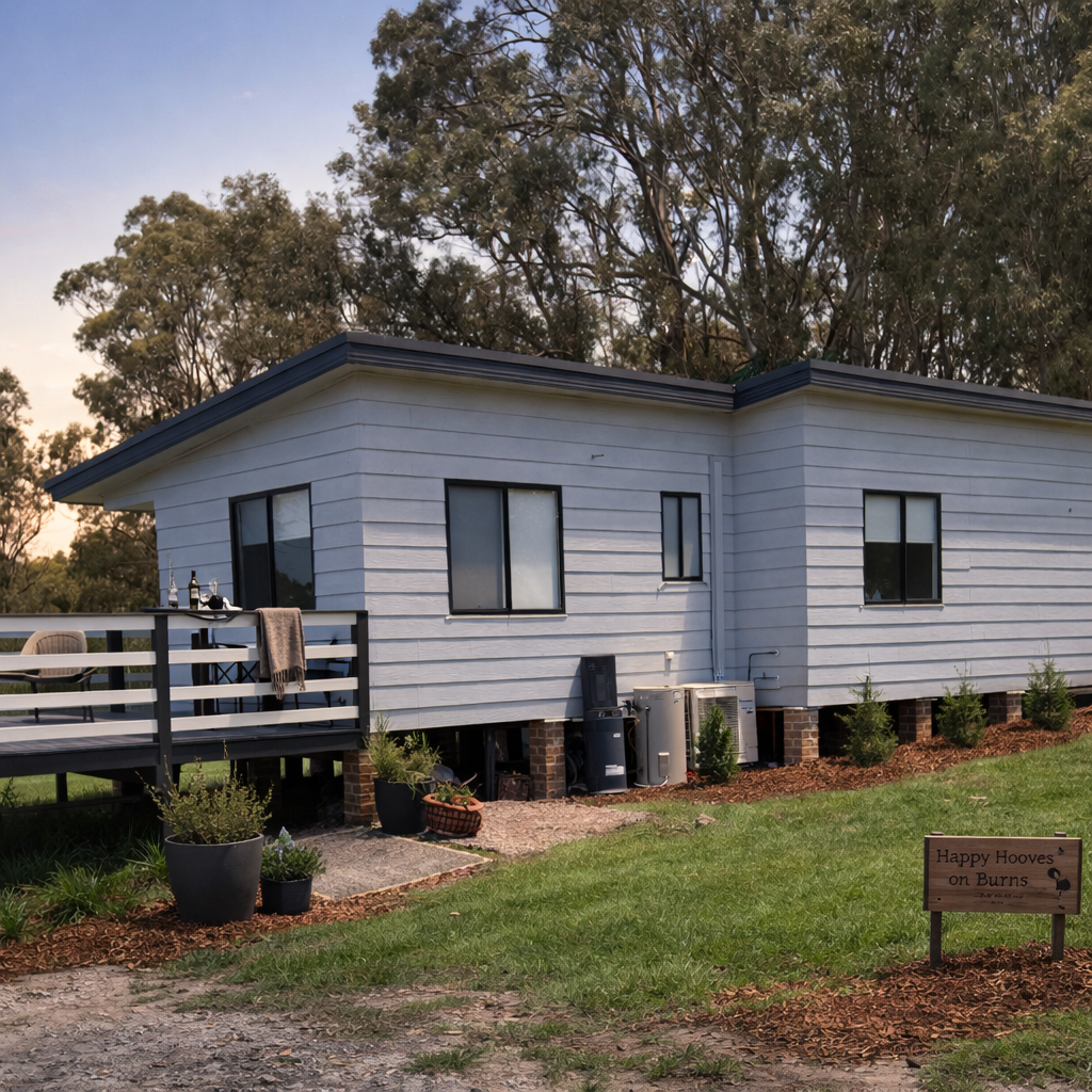Happy Hooves On Burns Farm Stay | 130 Burns Rd, Thirlmere NSW 2572, Australia | Phone: 0411 855 662