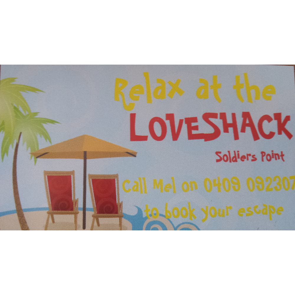 The Loveshack | 19 Sunset Blvd, Soldiers Point NSW 2317, Australia | Phone: 0409 092 307