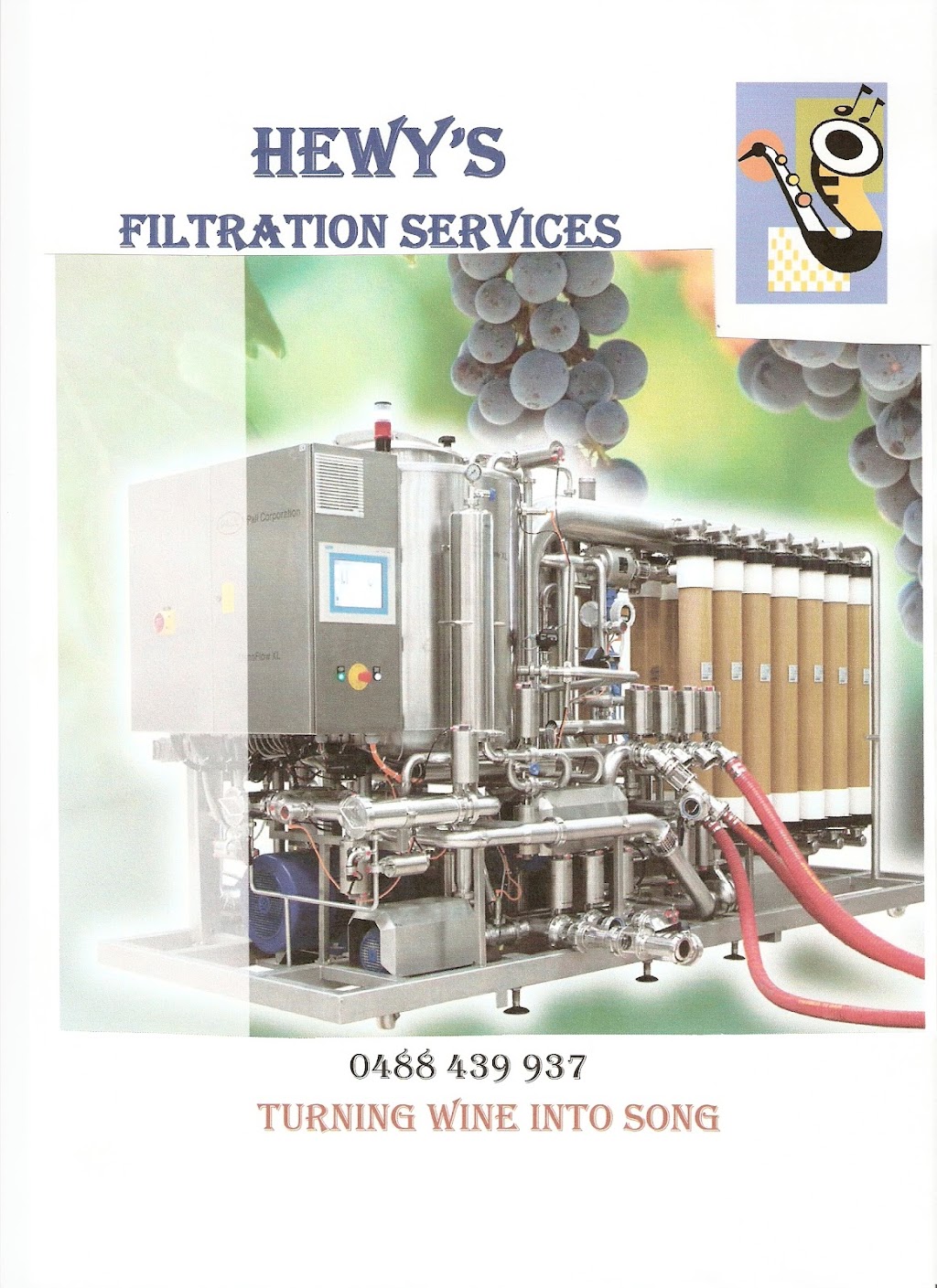 Hewys Filtration Services |  | Tatachilla Rd, McLaren Vale SA 5171, Australia | 0488439937 OR +61 488 439 937