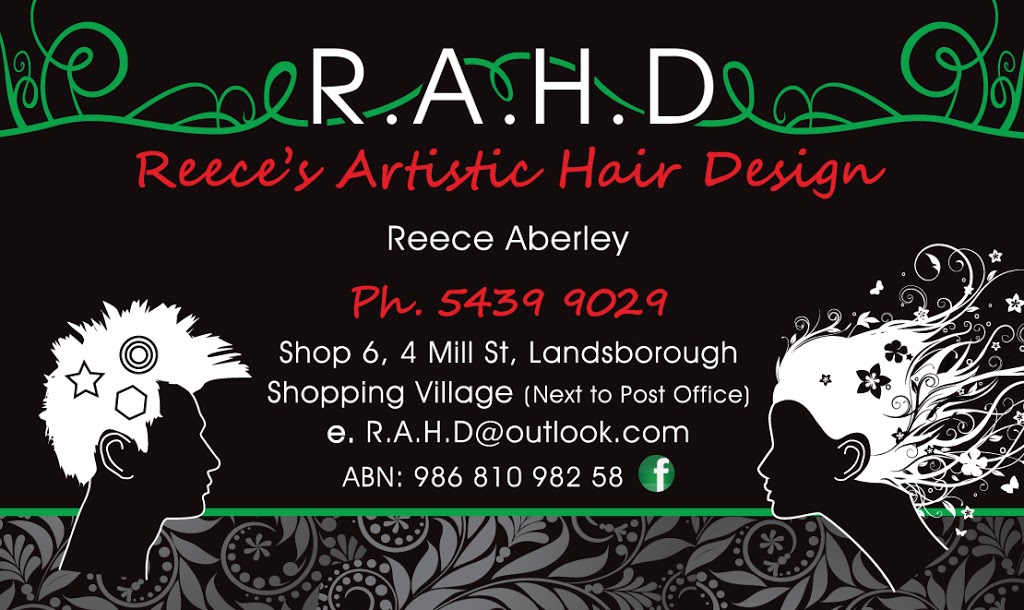 R.A.H.D HAIR AND BEAUTY | hair care | 6/4 Mill St, Landsborough QLD 4550, Australia | 0754399029 OR +61 7 5439 9029