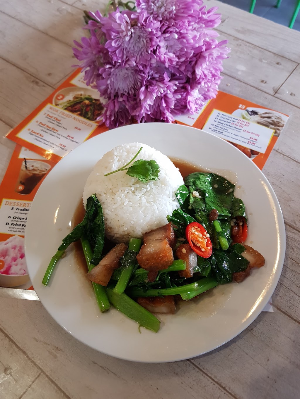 Thai Street Food | meal takeaway | 14 Blue Gum Rd, Jesmond NSW 2299, Australia | 0249656928 OR +61 2 4965 6928