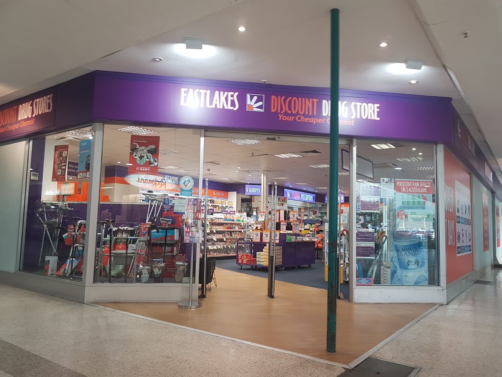Eastlakes Discount Drug Store | pharmacy | Eastlakes Shopping Centre, 30 Evans Ave, Eastlakes NSW 2018, Australia | 0296671197 OR +61 2 9667 1197