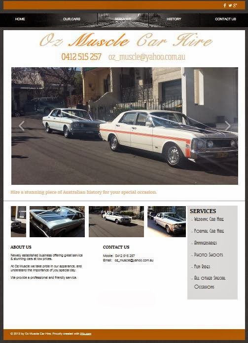 OZ Muscle Car Hire | car rental | 38 Harcourt Ave, East Hills NSW 2213, Australia