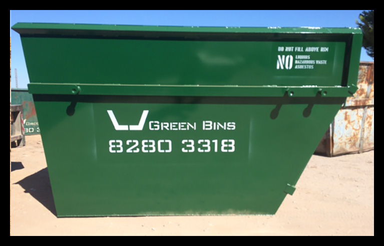 Green Skip Bins Adelaide | 6 Hatcher Ct, Burton SA 5110, Australia | Phone: (08) 8280 3318