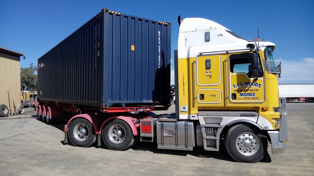 T.and F.S Woods PTY LTD | moving company | 96 Industrial Dr, Moree NSW 2400, Australia | 0267523628 OR +61 2 6752 3628