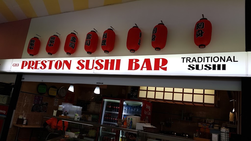Preston Sushi Bar | meal takeaway | Preston Market Mary St, Cramer St, Preston VIC 3072, Australia | 0394701345 OR +61 3 9470 1345