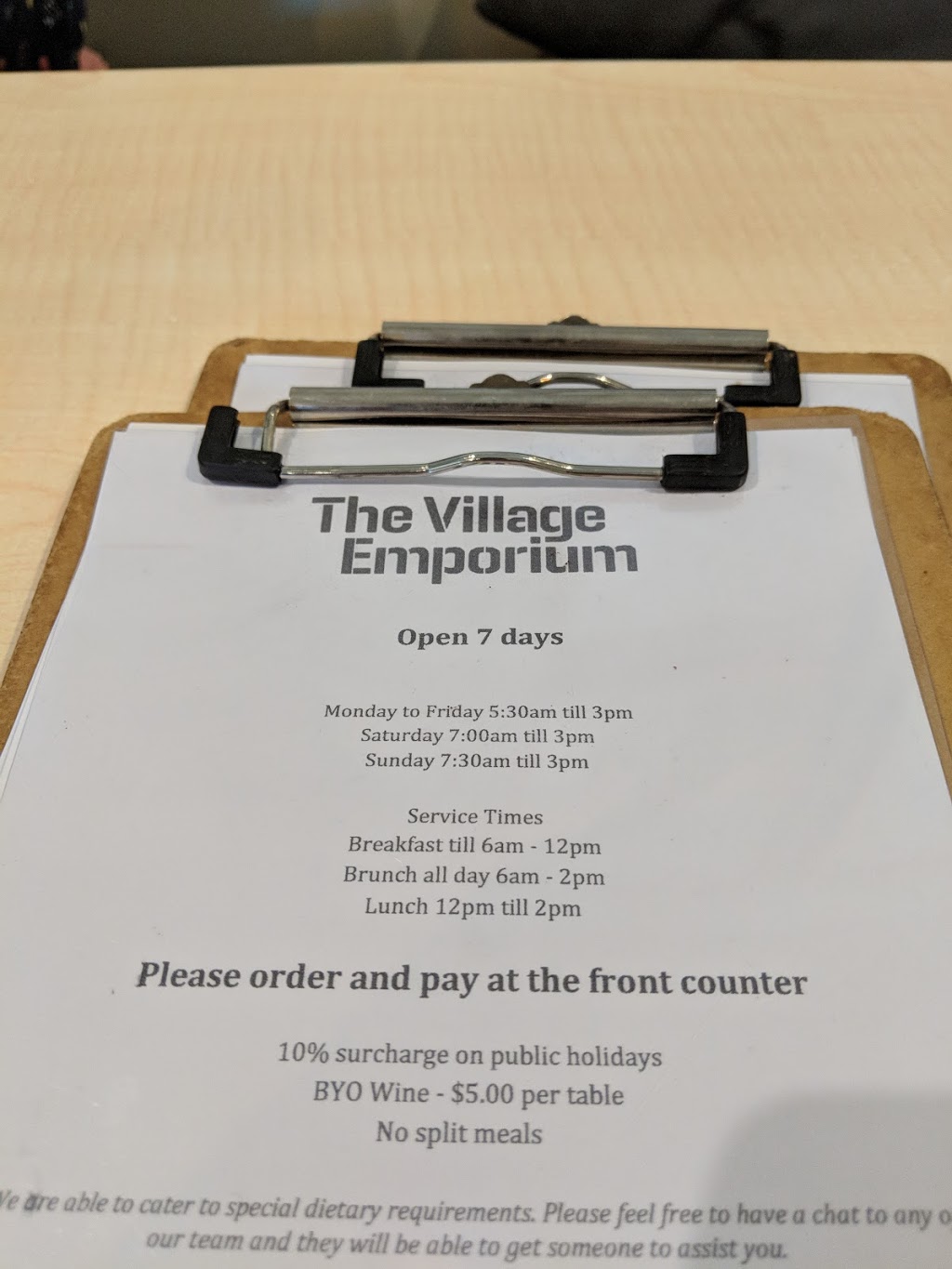 The Village Emporium | cafe | 762 The Entrance Rd, Wamberal NSW 2260, Australia | 0243391667 OR +61 2 4339 1667