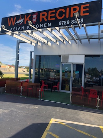 Wok Recipe (Cranbourne West) | restaurant | Unit 5/1-3 Universal Way, Cranbourne West VIC 3977, Australia | 0397898888 OR +61 3 9789 8888