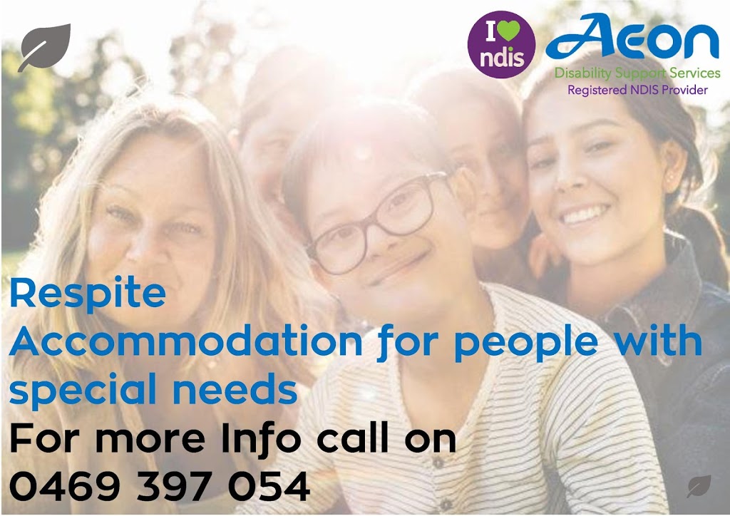 AEON Disability Support Services | 85 Thornton Dr, Greenwith SA 5125, Australia | Phone: 0469 397 054