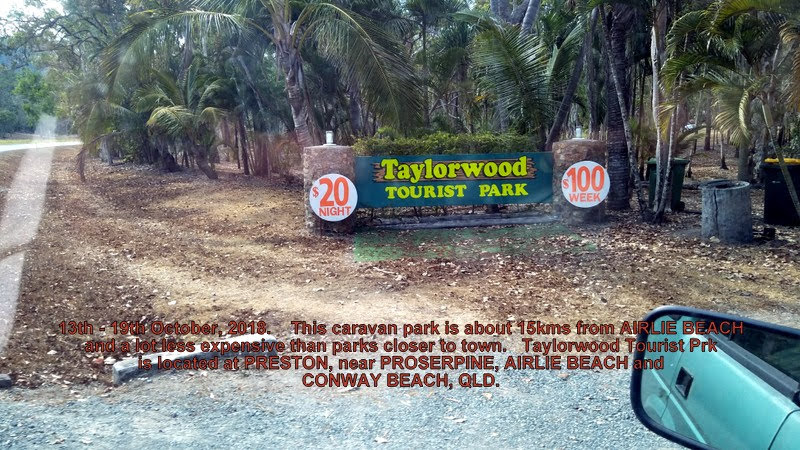 Taylorwood Tourist Park | rv park | 670 Conway Rd, Preston QLD 4800, Australia | 0419515391 OR +61 419 515 391