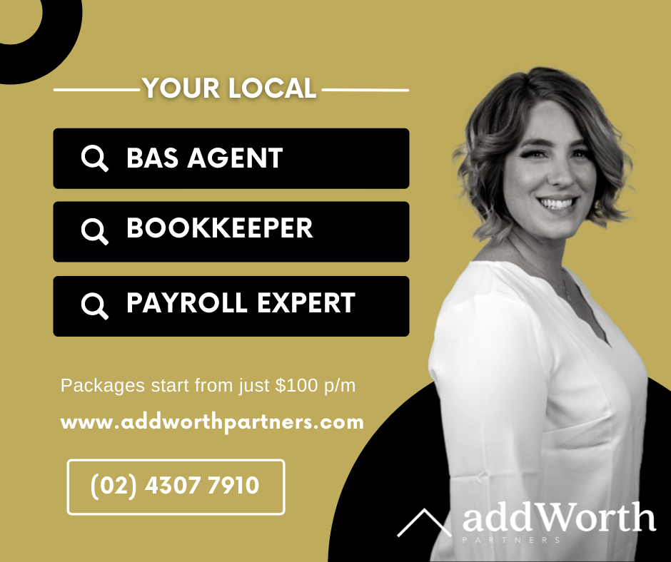 addWorth Partners | accounting | 73 Figtree Blvd, Wadalba NSW 2259, Australia | 0243077910 OR +61 2 4307 7910