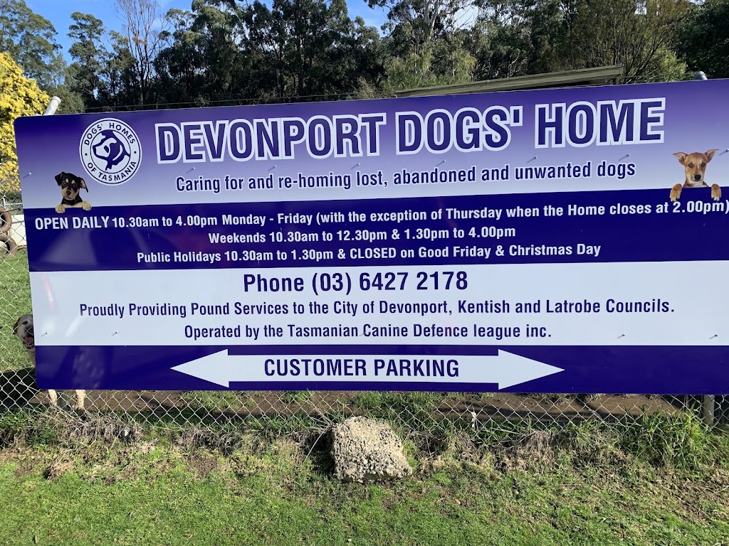 Dogs Homes of Tasmania, Devonport | Racecourse Rd, Spreyton TAS 7310, Australia | Phone: (03) 6427 2178