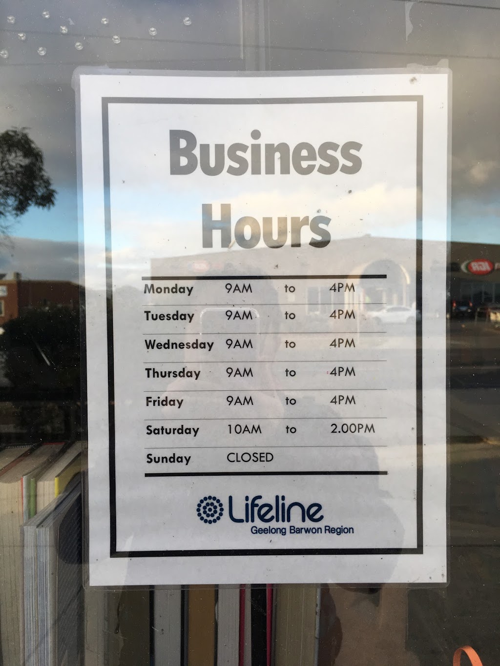 Lifeline Shop | 129 Marshalltown Rd, Grovedale VIC 3216, Australia | Phone: (03) 5241 6597