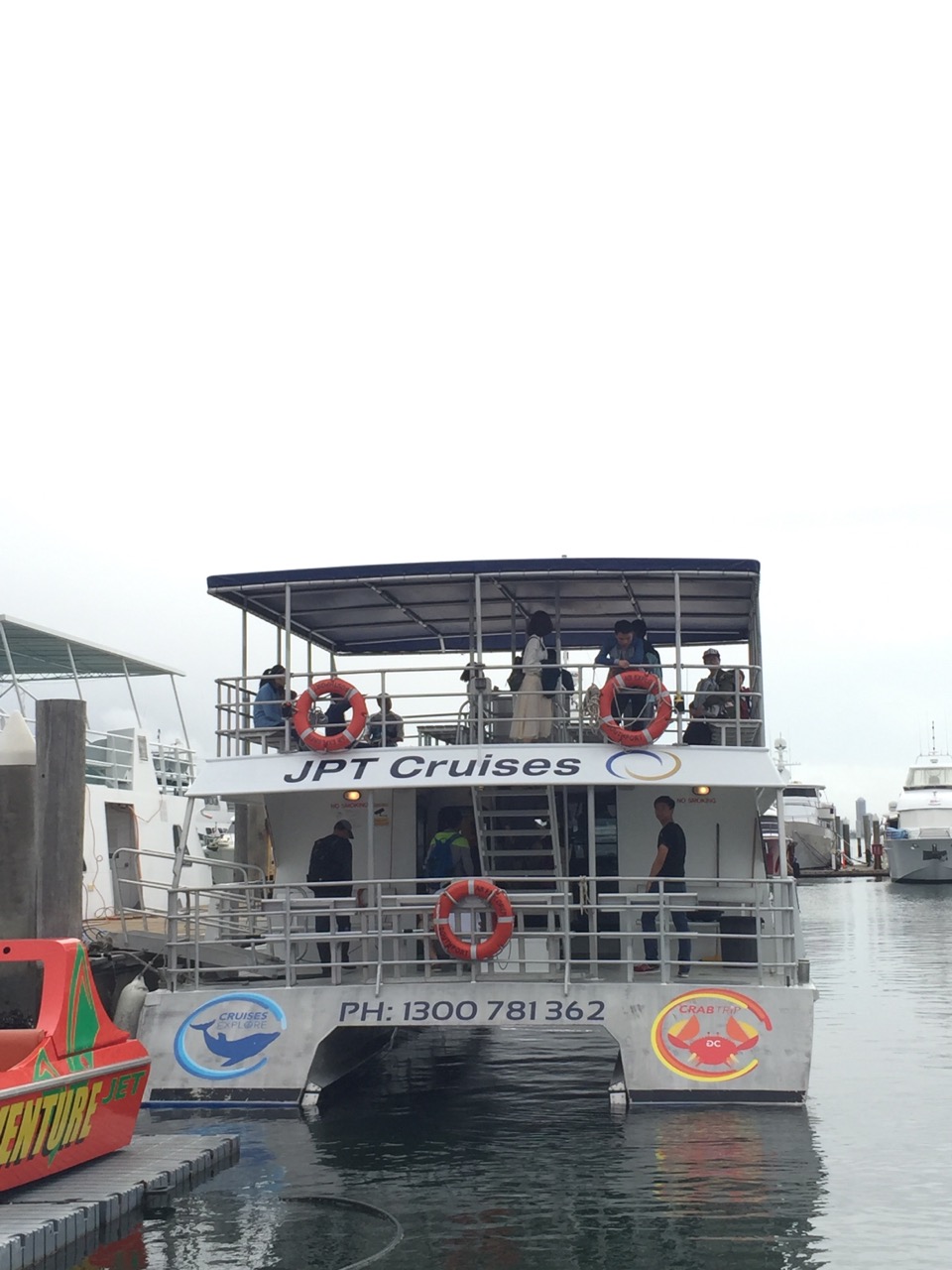 JPT Cruise - Crab Trip | travel agency | Pier D12, Marina Mirage, Seaworld Dr, Main Beach QLD 4217, Australia | 1300781362 OR +61 1300 781 362